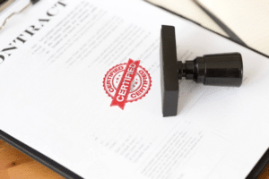 Business Law: Person Signing Patent Document